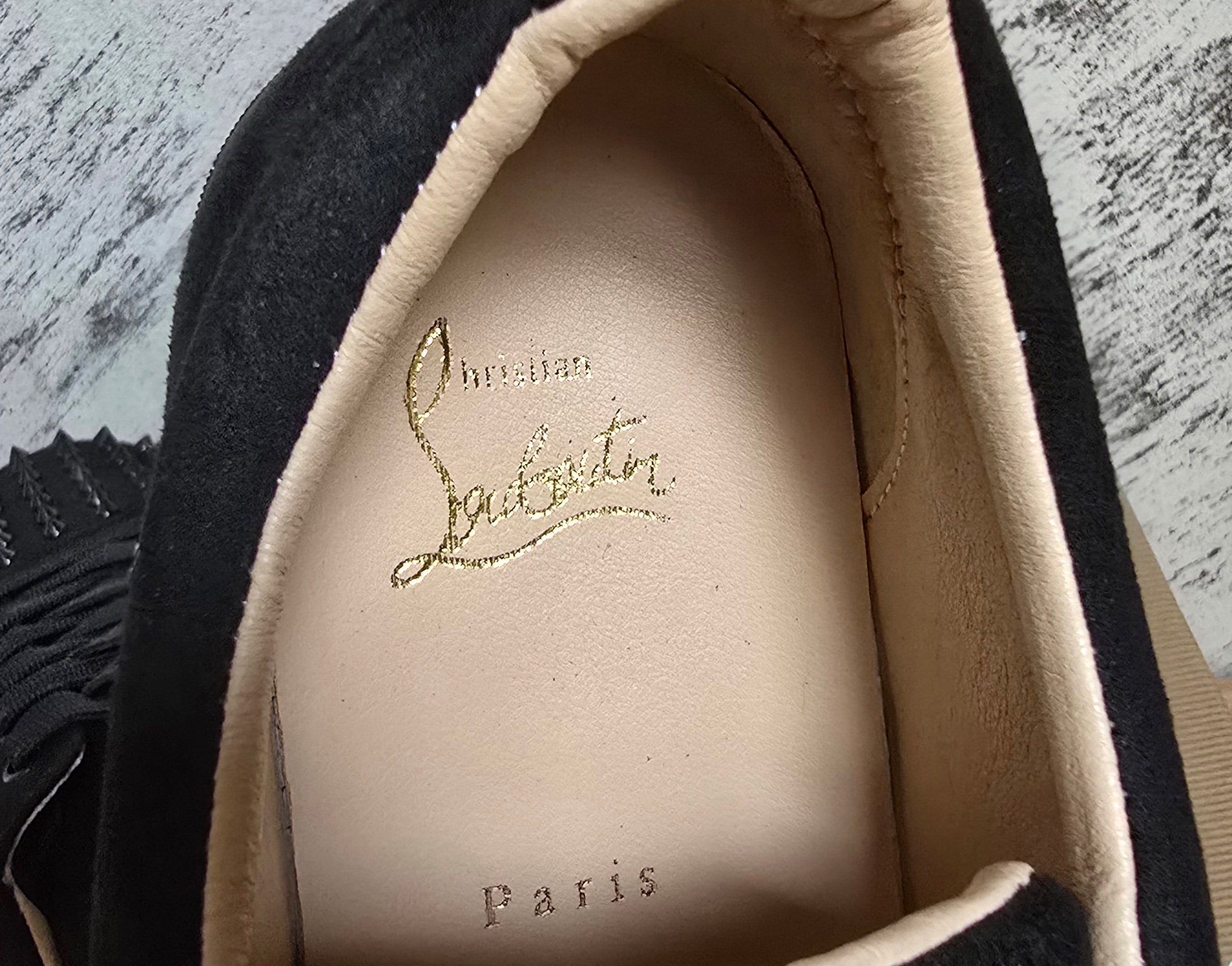Christian Louboutin Louis Junior Flat Shoes