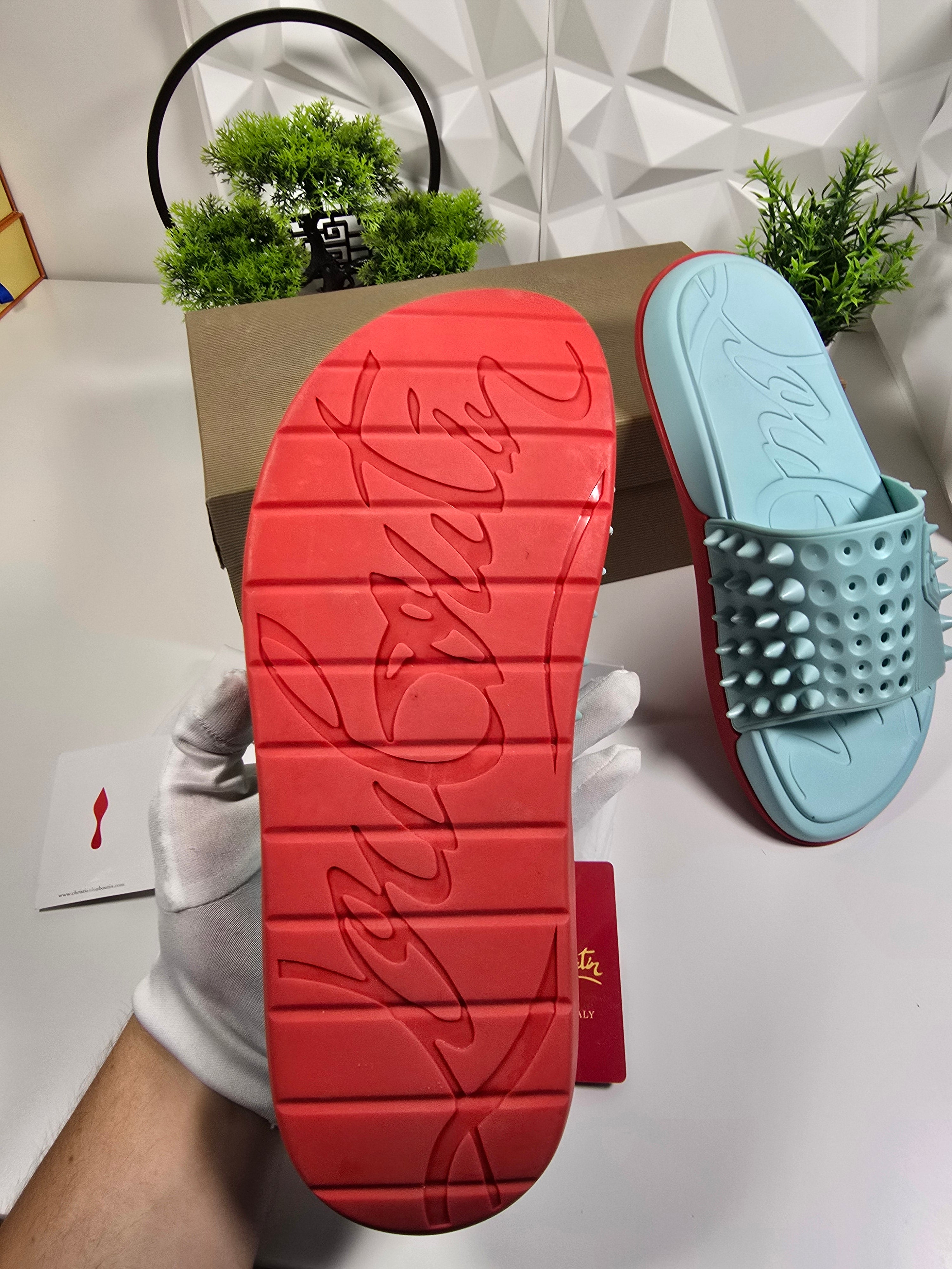 Christian Louboutin Take It Easy Slippers
