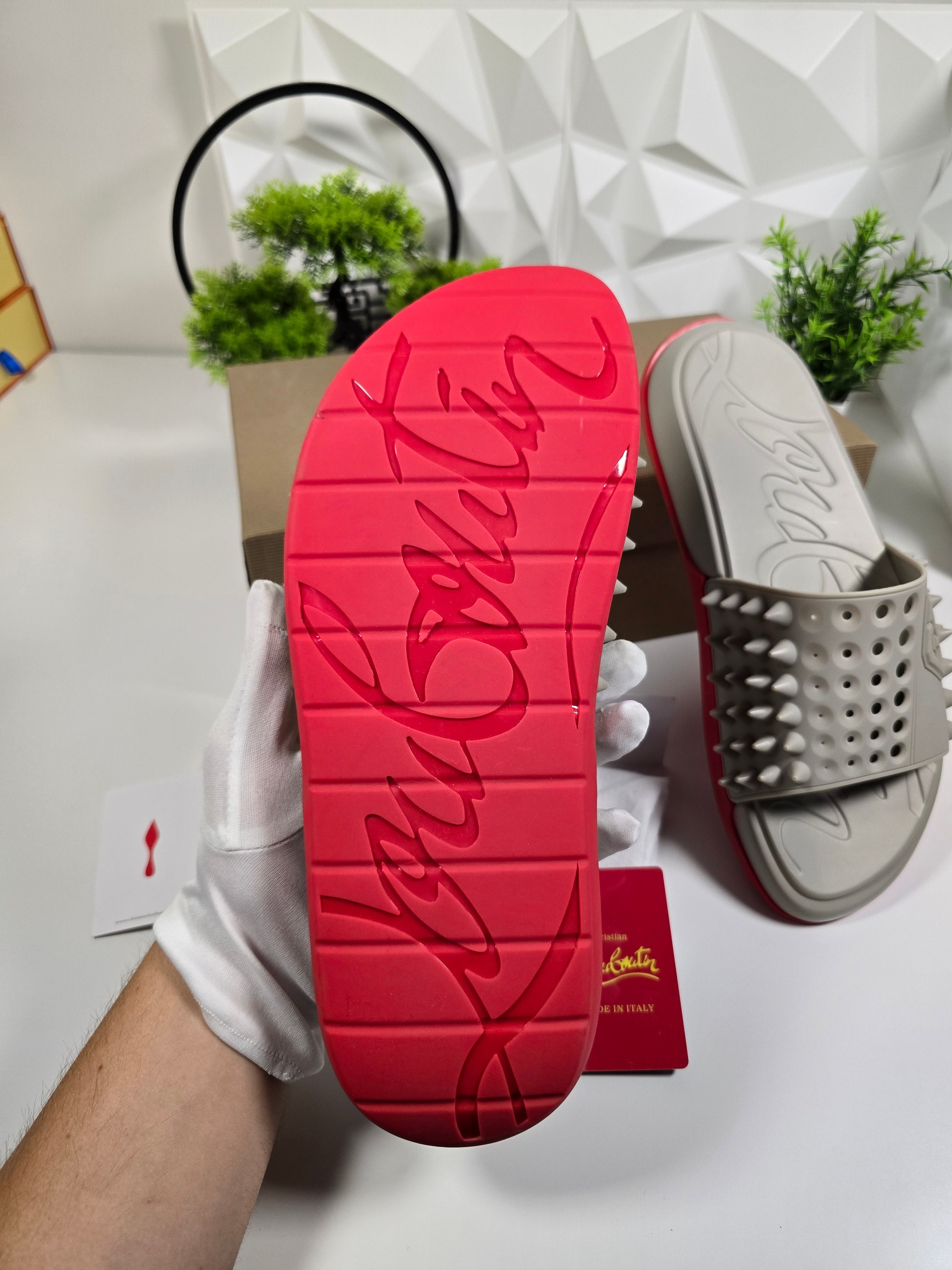 Christian Louboutin Take It Easy Slippers