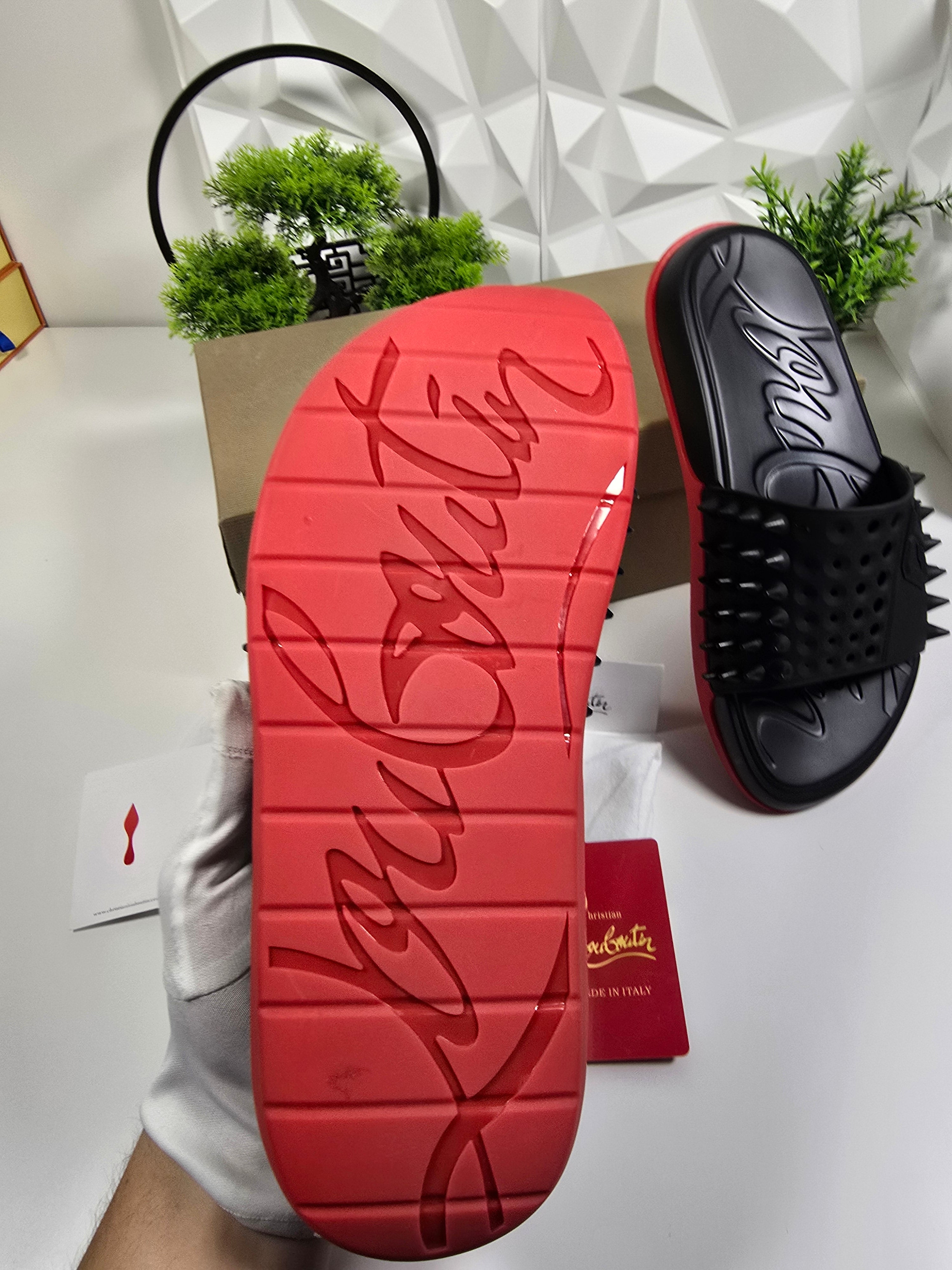 Christian Louboutin Take It Easy Slippers