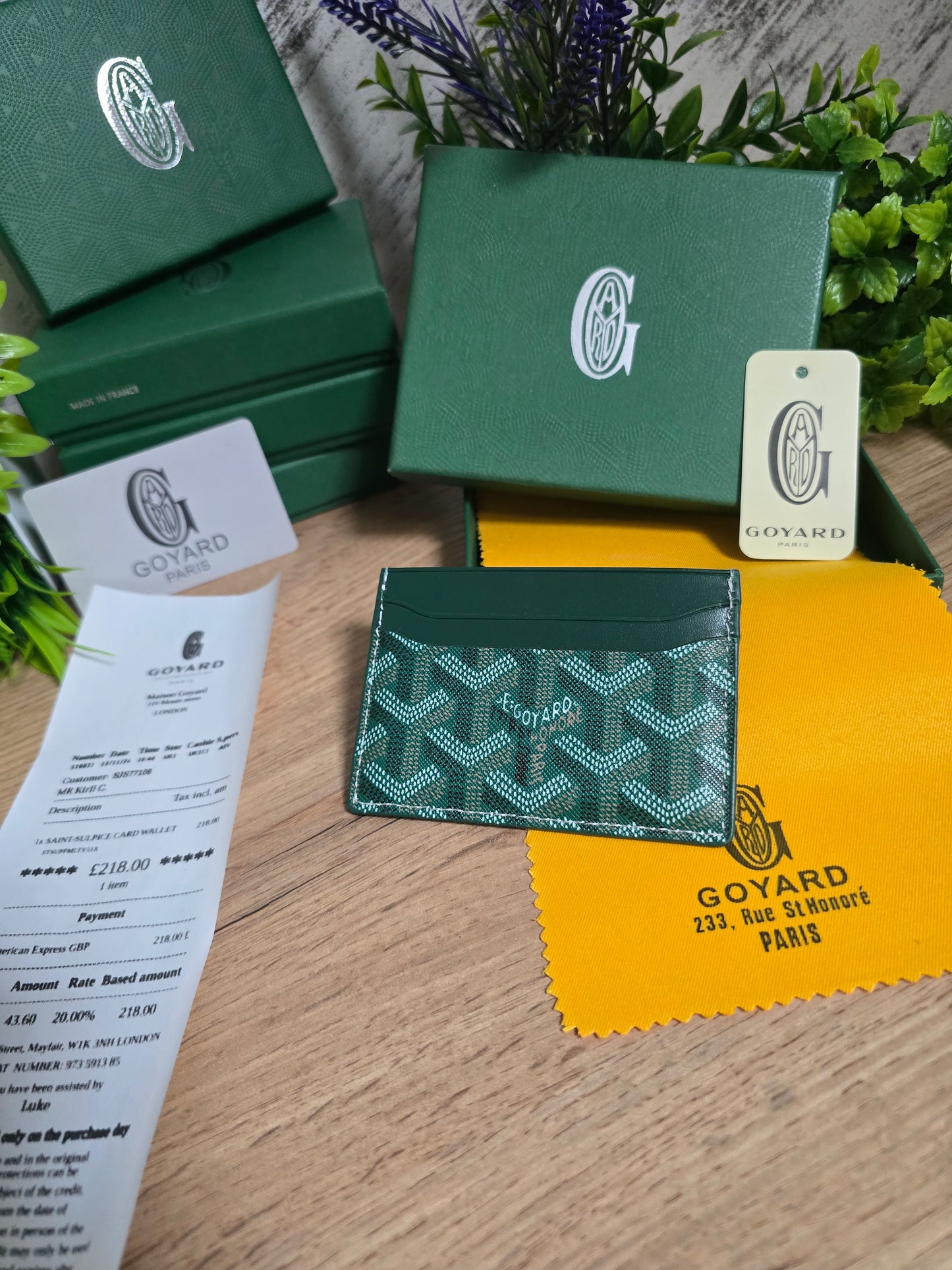 GOYARD | Saint-Sulpice Card Wallet