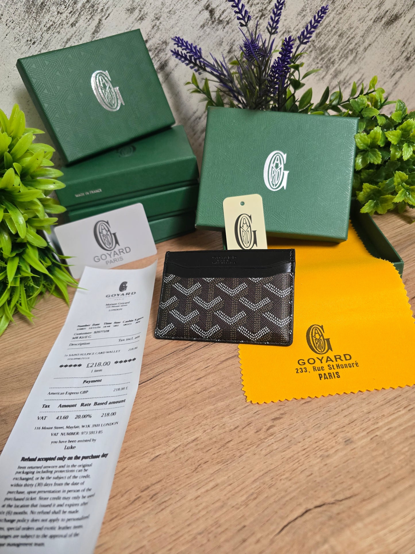 GOYARD | Saint-Sulpice Card Wallet