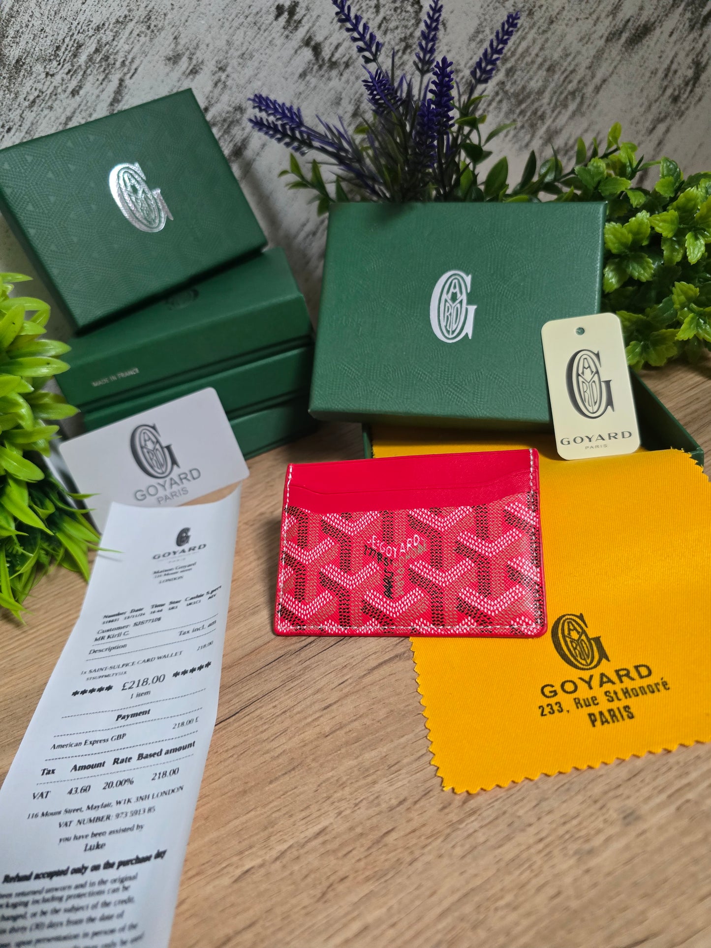 GOYARD | Saint-Sulpice Card Wallet