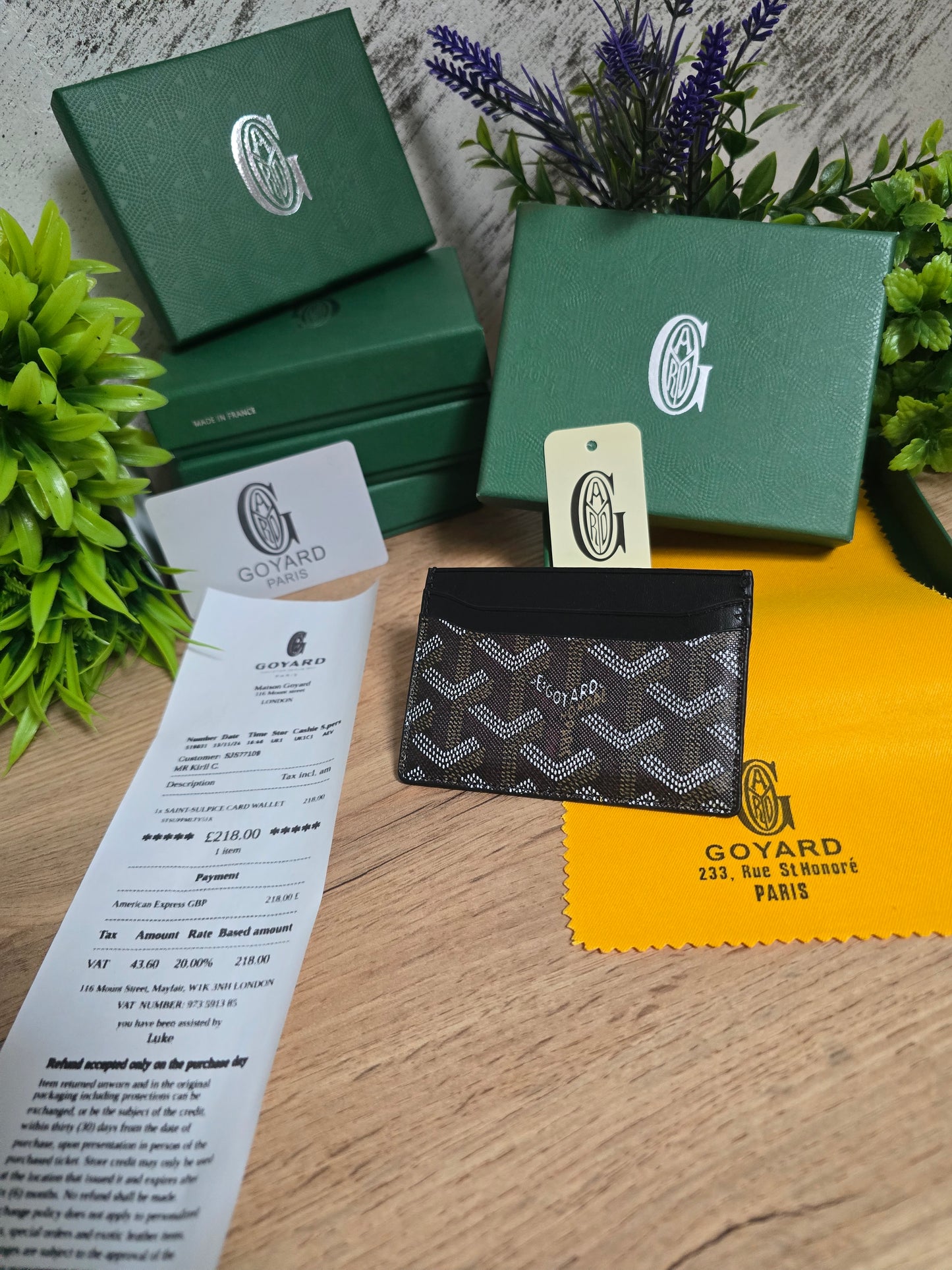 GOYARD | Saint-Sulpice Card Wallet
