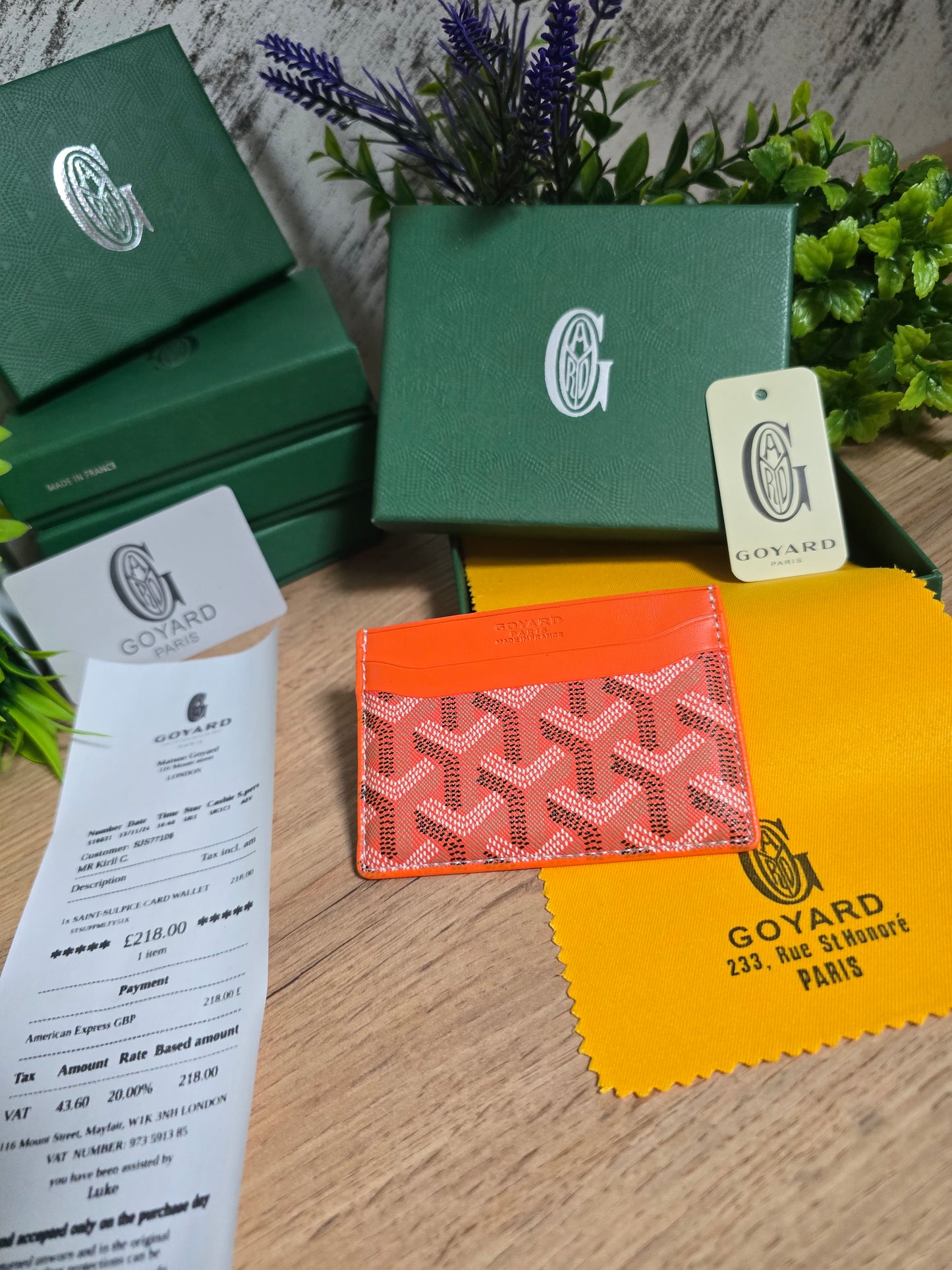 GOYARD | Saint-Sulpice Card Wallet