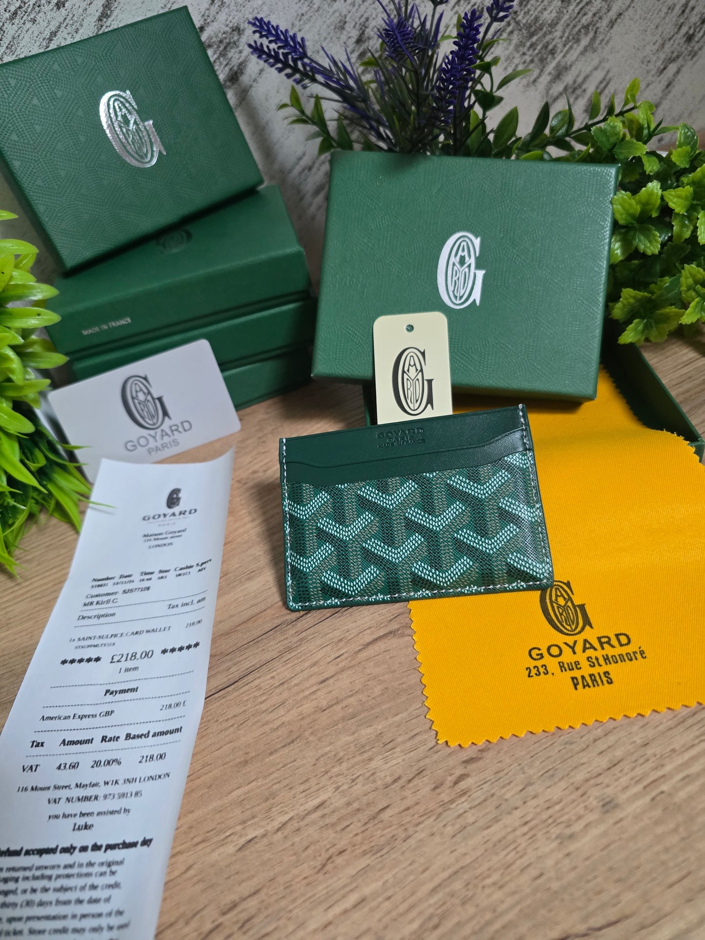 GOYARD | Saint-Sulpice Card Wallet