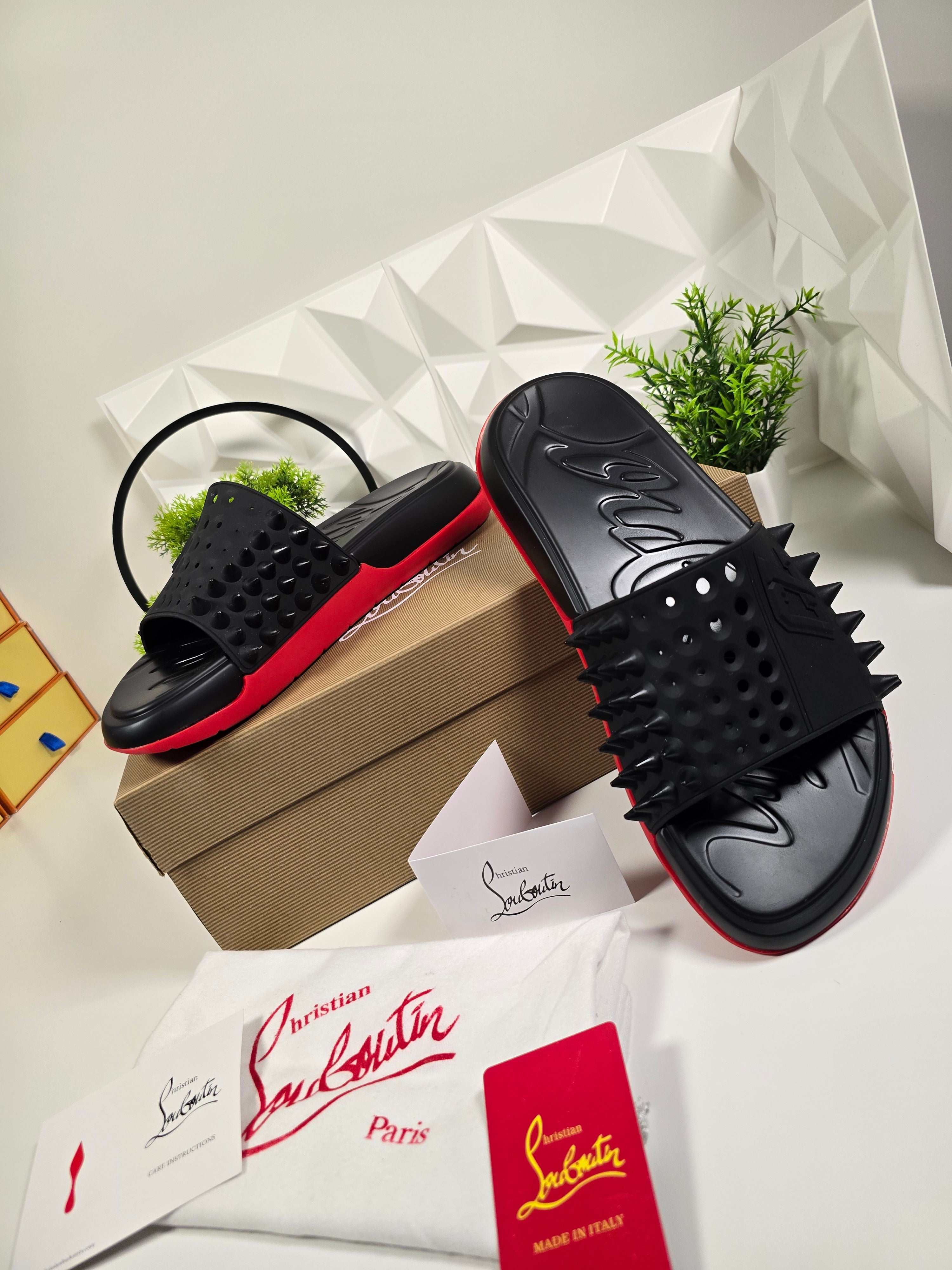 Christian Louboutin Take It Easy Slippers