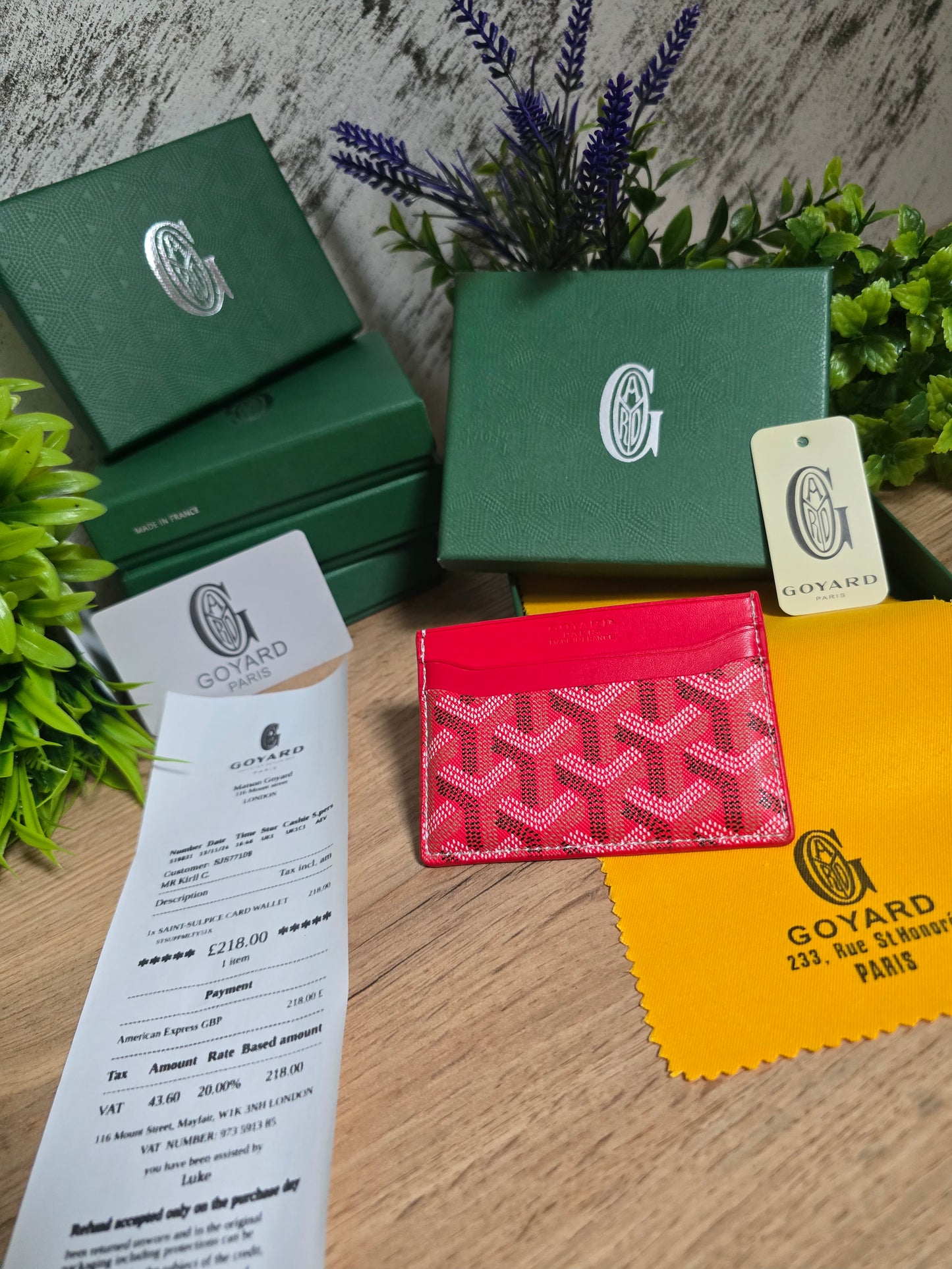 GOYARD | Saint-Sulpice Card Wallet