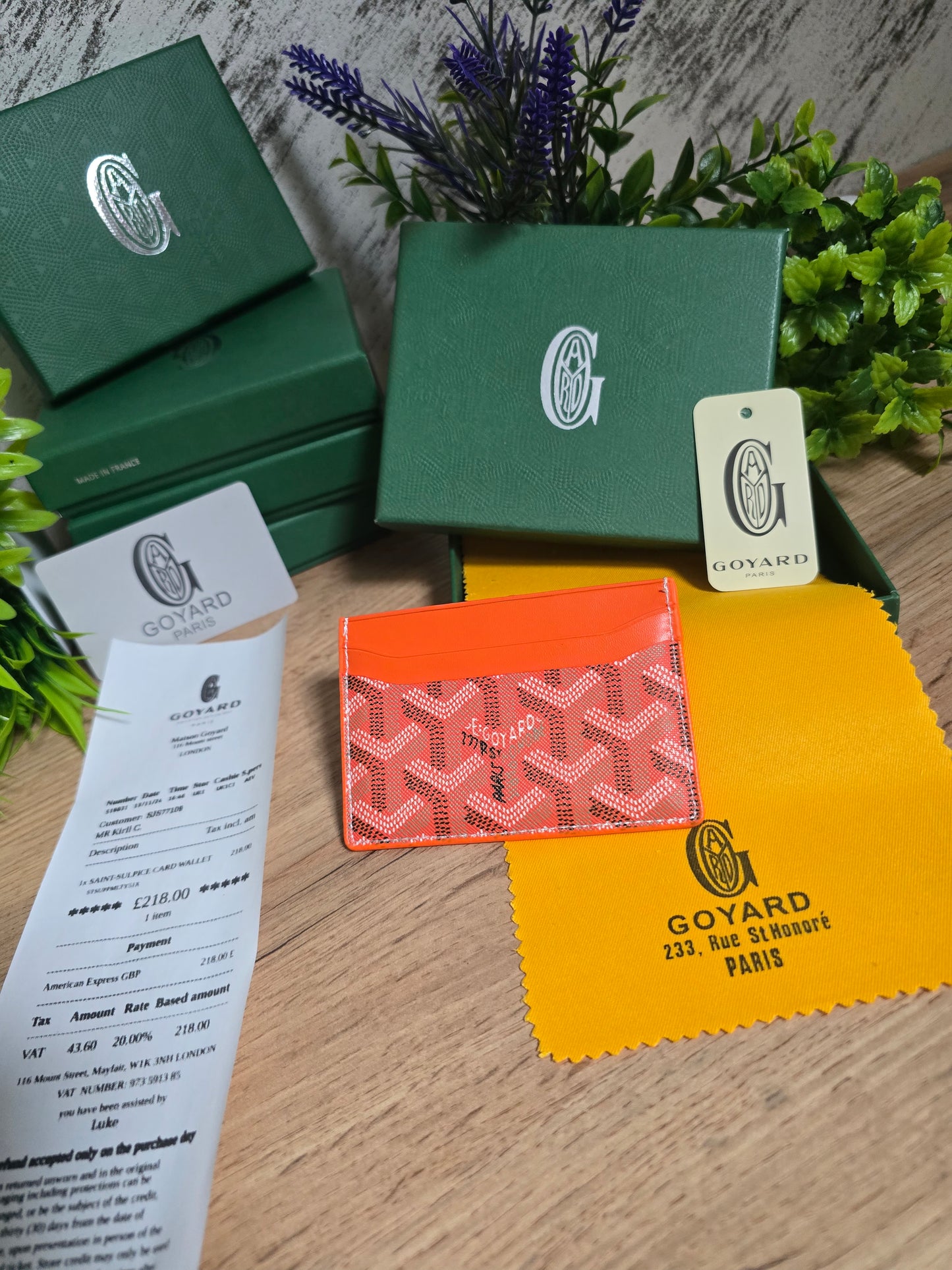 GOYARD | Saint-Sulpice Card Wallet