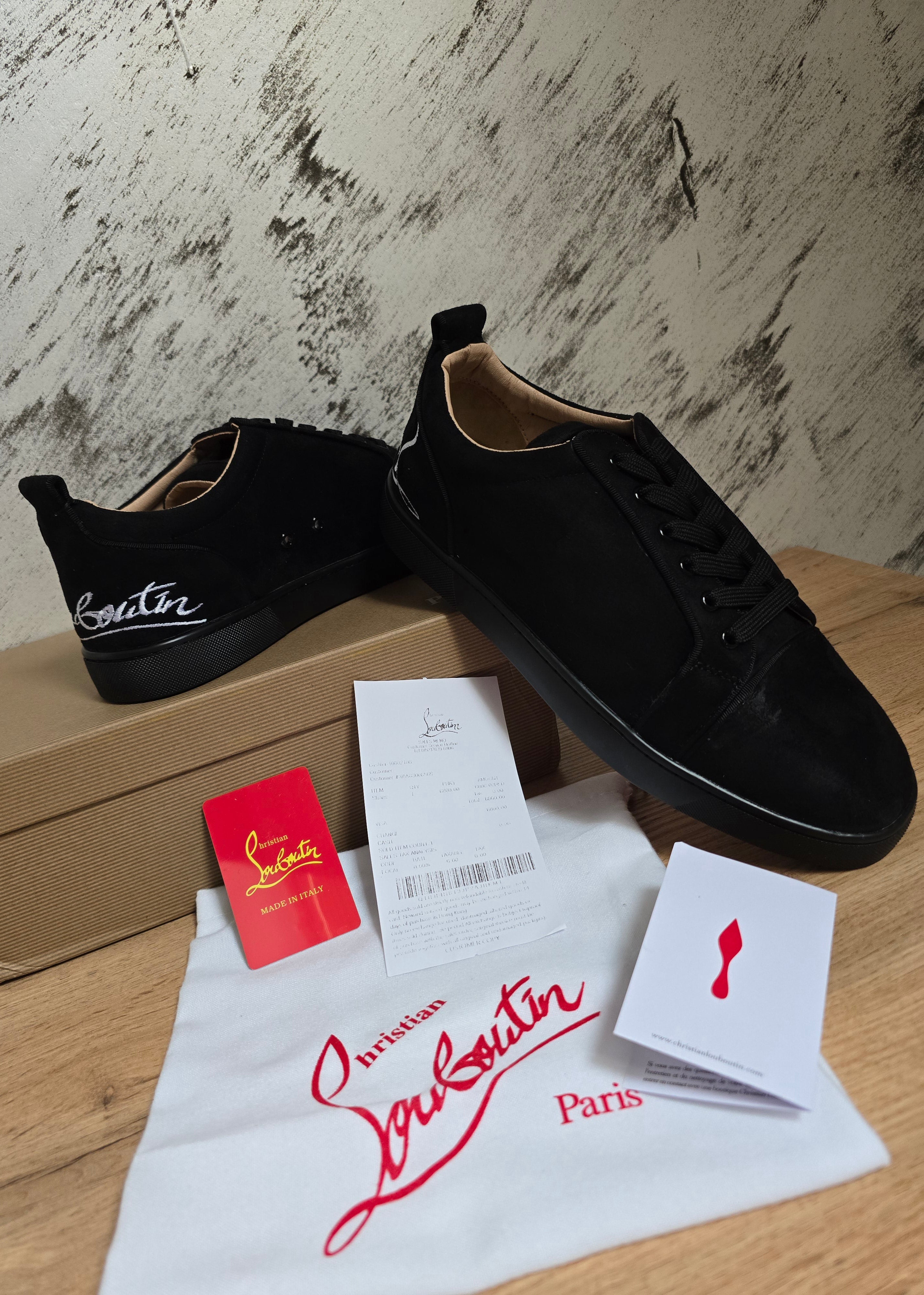 Christian Louboutin Louis Junior Flat Shoes